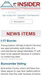 Mobile Screenshot of ncinsider.com